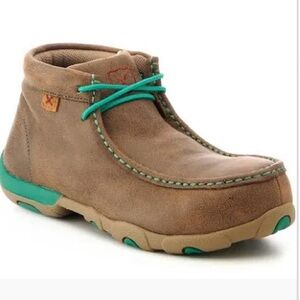 Twisted Steel Toe women boots